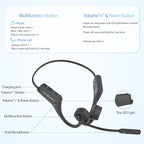 🔥🔥30%OFF 🔥🔥Bone Conduction Headphones with Noise Canceling Microphone