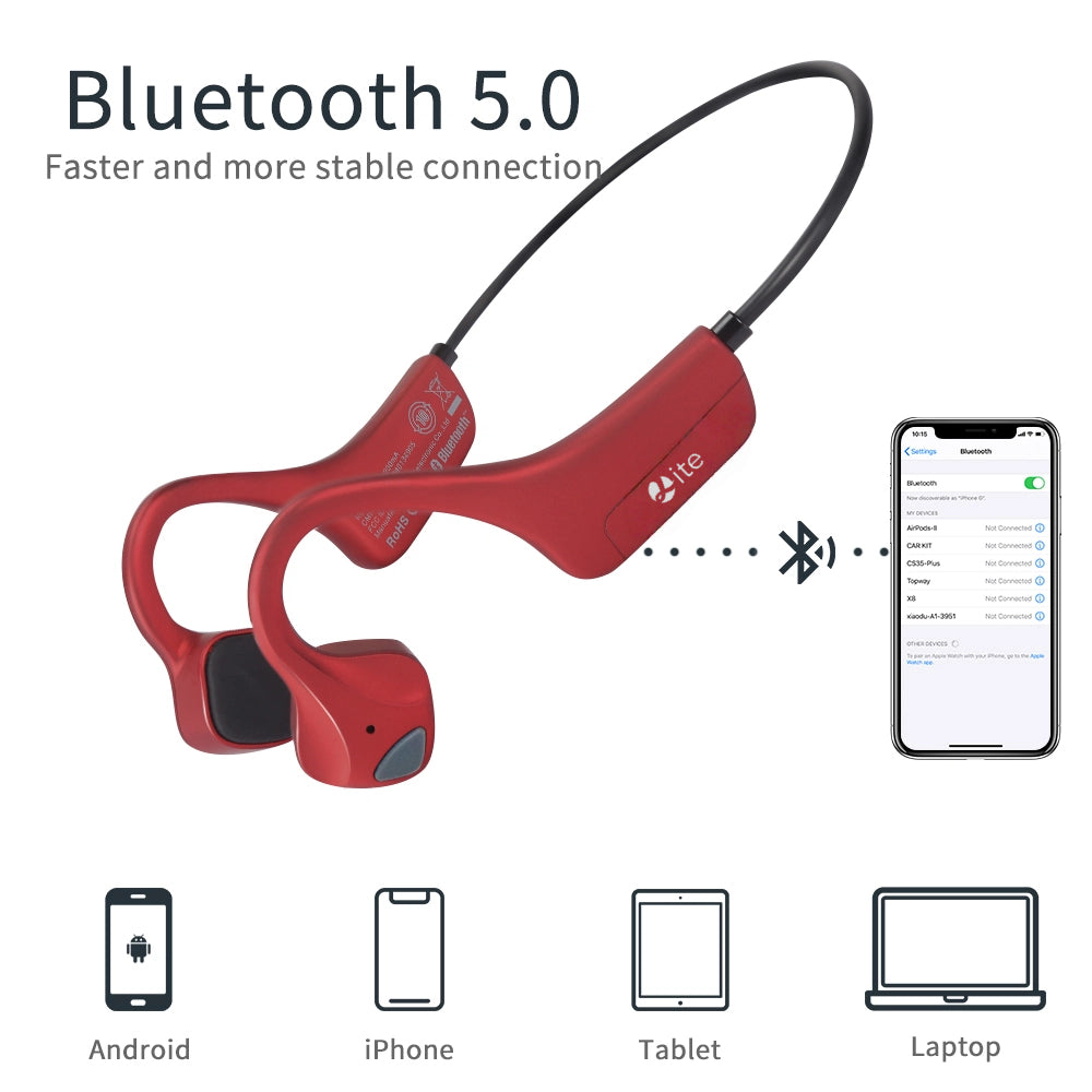 🔥🔥50%OFF 🔥🔥Bone Conduction Open Ear Headphones Bluetooth