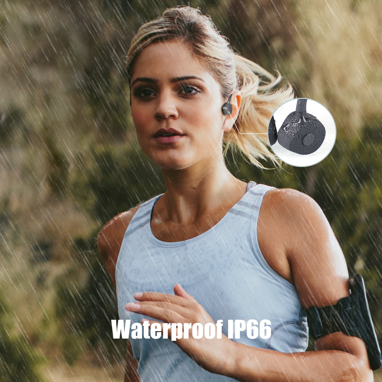 🔥🔥 IP67 Waterproof Bone Conduction Headphones
