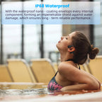 🔥🔥30%OFF🔥🔥IPX8 Waterproof Bone Conduction Swimming Headphones with MP3