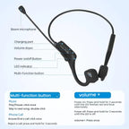 🔥🔥40%OFF 🔥🔥Bone Conduction Headphones with Boom Microphone