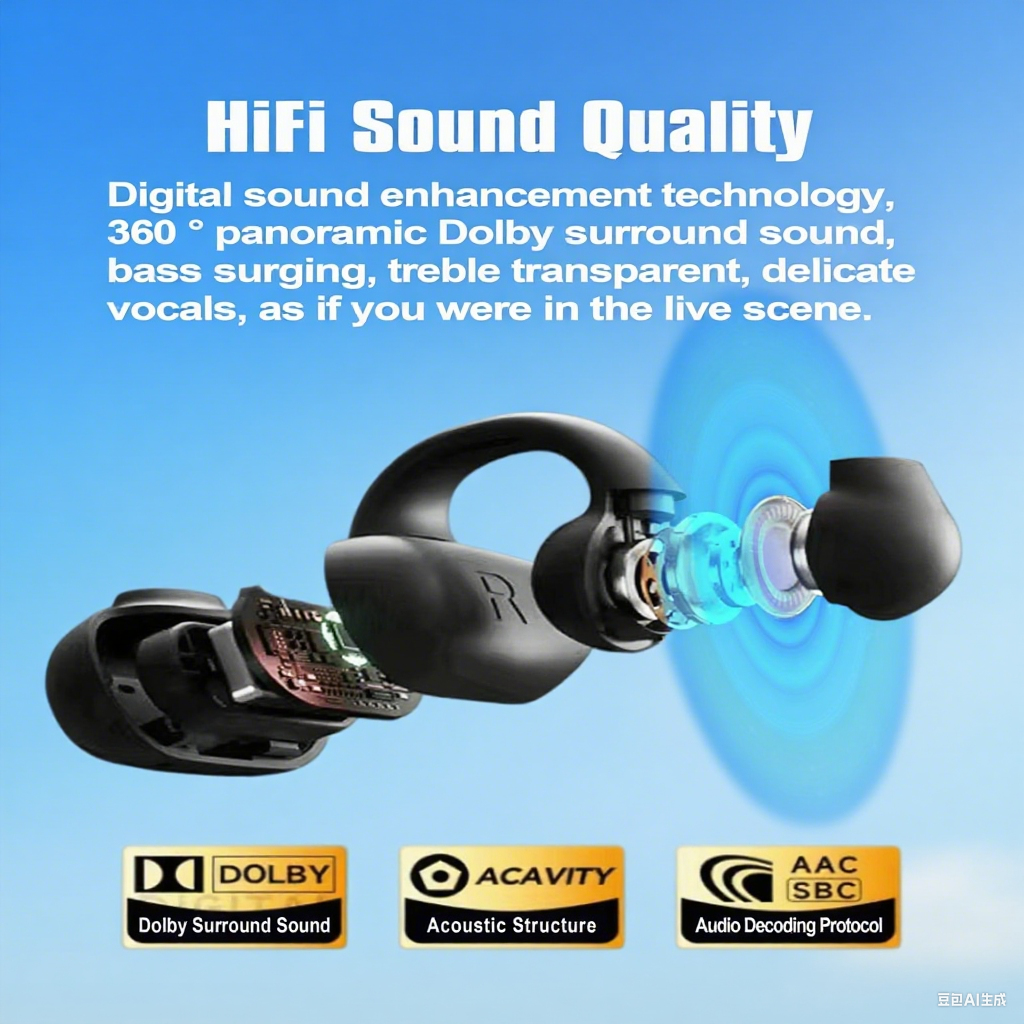 🔥🔥Hot Sale 50%OFF🔥🔥 Wireless Ear Clip Earbuds