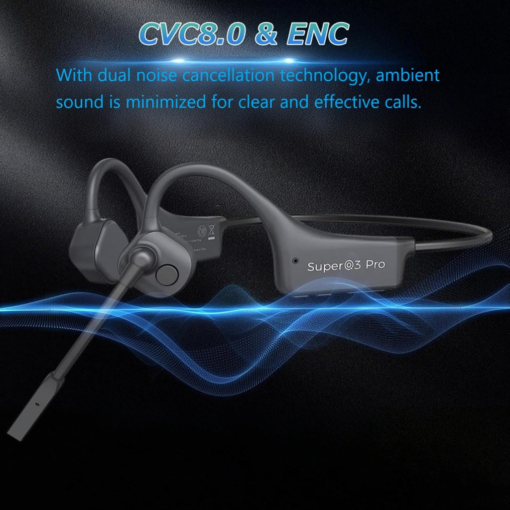 🔥🔥30%OFF 🔥🔥Bone Conduction Headphones with Noise Canceling Microphone