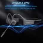 🔥🔥30%OFF 🔥🔥Bone Conduction Headphones with Noise Canceling Microphone