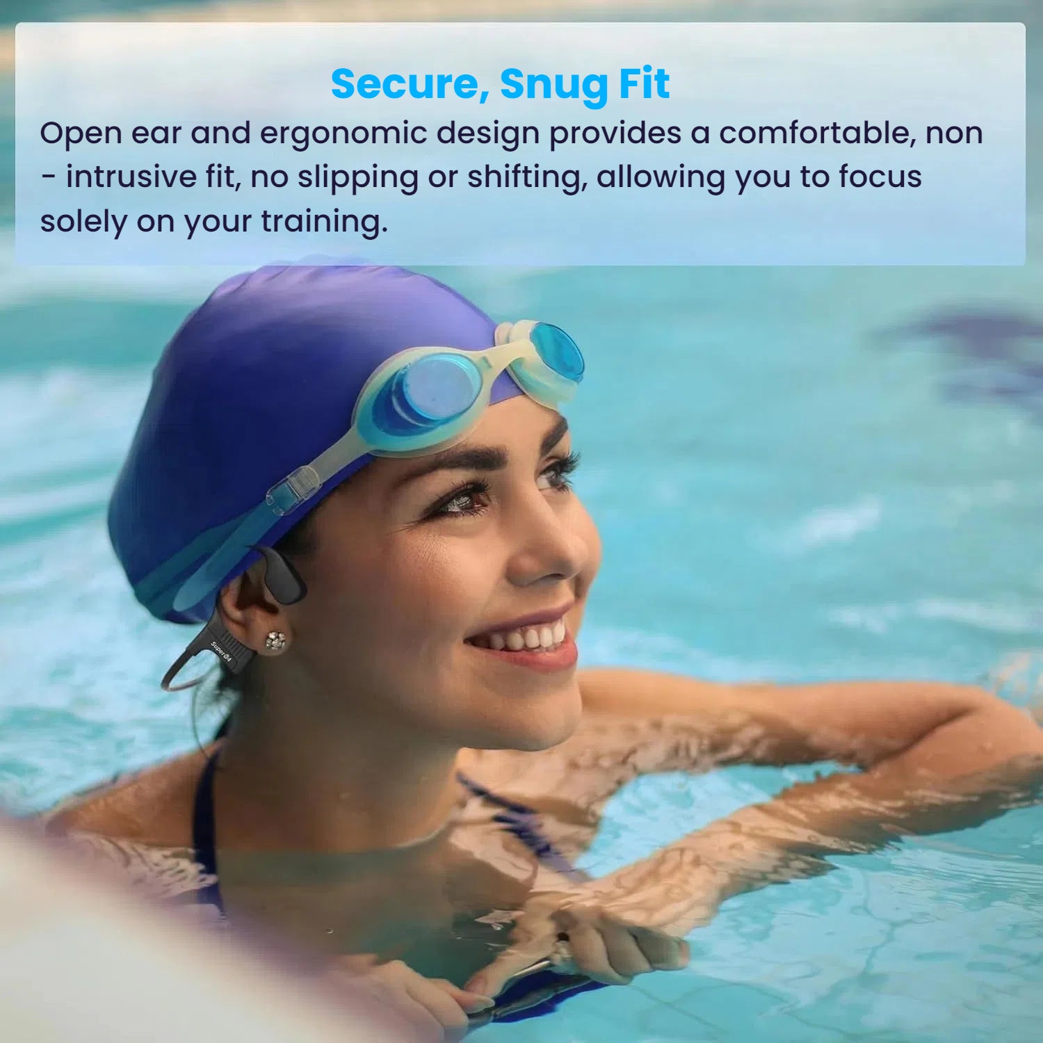 🔥🔥30%OFF🔥🔥IPX8 Waterproof Bone Conduction Swimming Headphones with MP3
